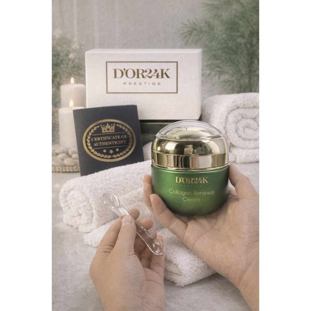 D’OR24K Prestige Collagen Renewal Cream Anti‑Aging Firming Hydrating 24K Gold